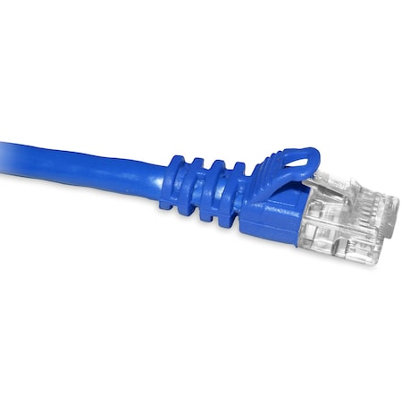 Enet Enet Cat5E Blue 75 Foot Patch Cable w/ Snagless Molded Boot (Utp) C5E-BL-75-ENC